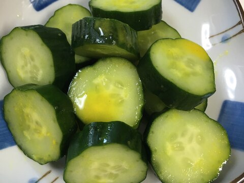 農家さんレシピ❤️きゅうりのカラシ漬け❤️作り置き